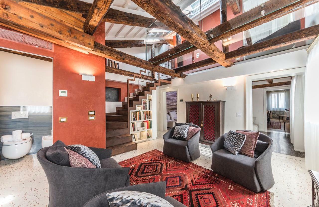 Apartment Ca Brunilda-Luxury Penthouse With Terrace Venecia Exterior foto